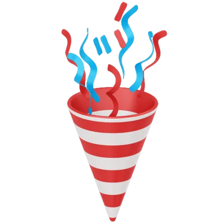 Party Horn  3D Icon