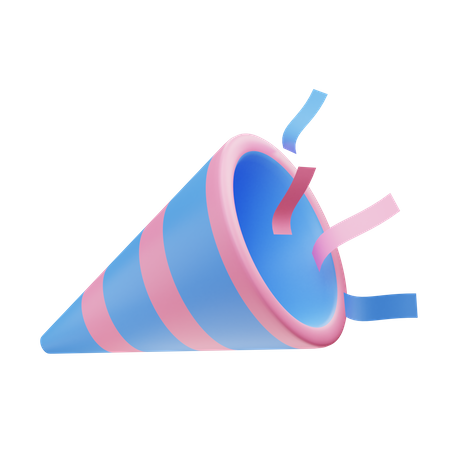Party Konfetti  3D Icon