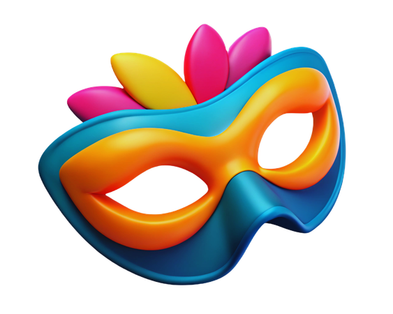 Party Mask  3D Icon
