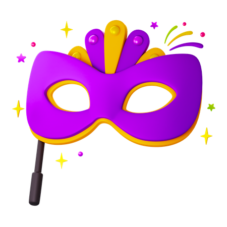 Party Mask  3D Icon