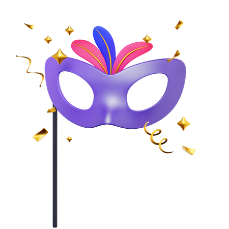 Party Mask  3D Icon