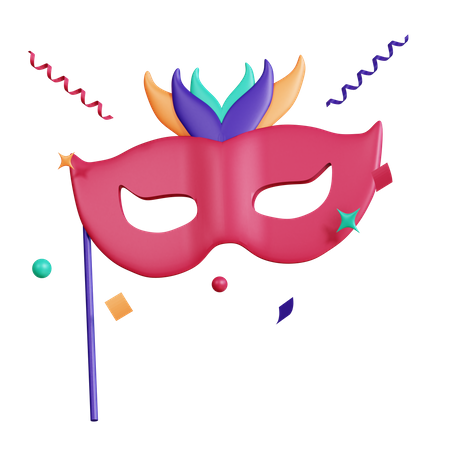 Party Mask  3D Icon