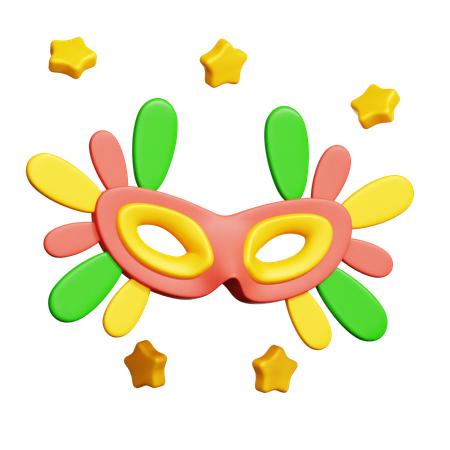 Party Mask  3D Icon