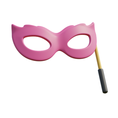 Party Mask 3D Illustration