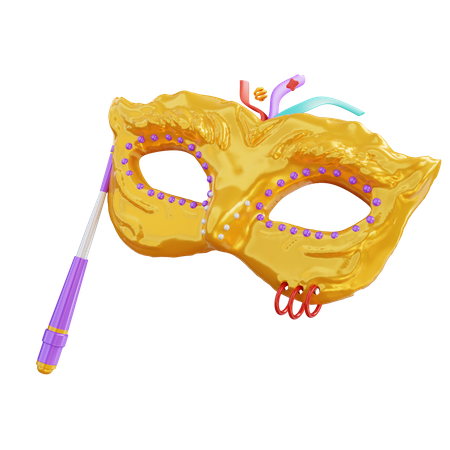 Party Mask 3D Icon