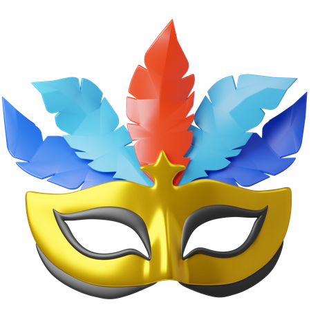 Partymaske  3D Icon