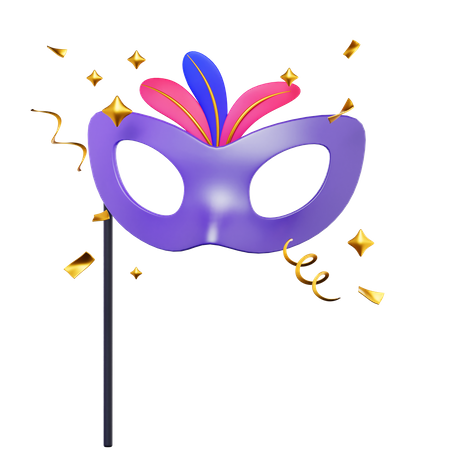 Partymaske  3D Icon