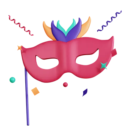 Partymaske  3D Icon