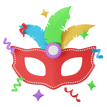 Partymaske  3D Icon