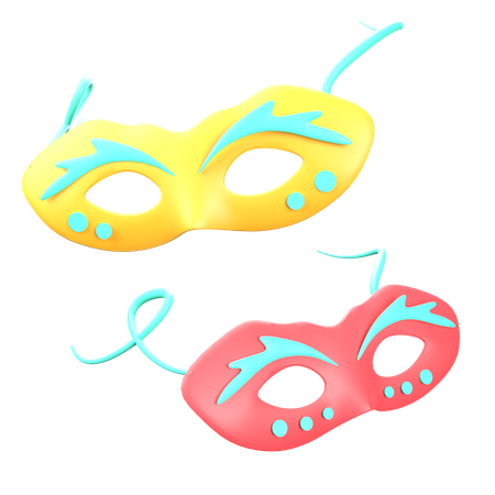 Party Masks  3D Icon