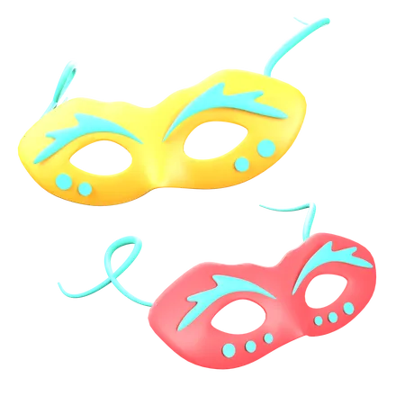 Party Masks  3D Icon