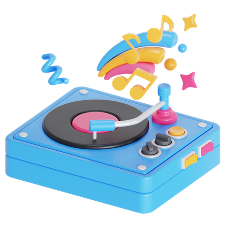 パーティーミュージック  3D Icon