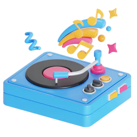 パーティーミュージック  3D Icon
