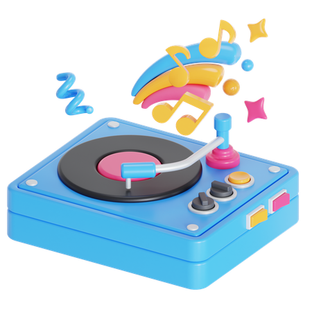 Party music  3D Icon