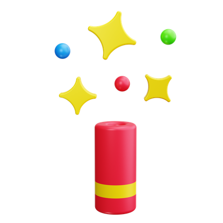 Party Popper  3D Icon