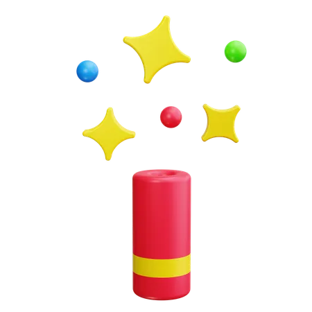 Party Popper  3D Icon