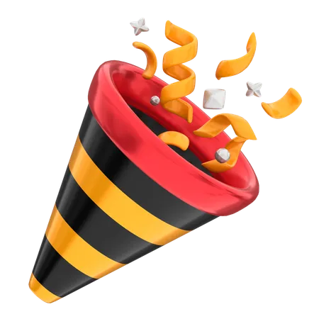 Party Popper  3D Icon