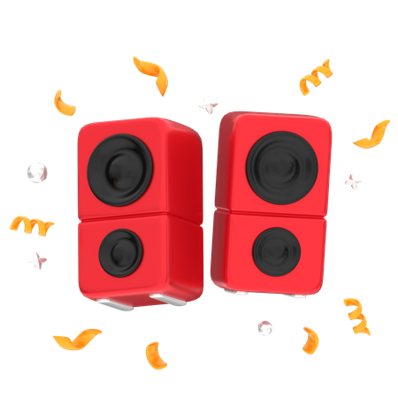 Party Speaker  3D Icon