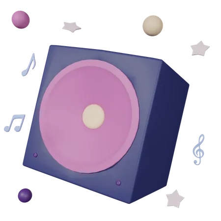 Party Speaker  3D Icon