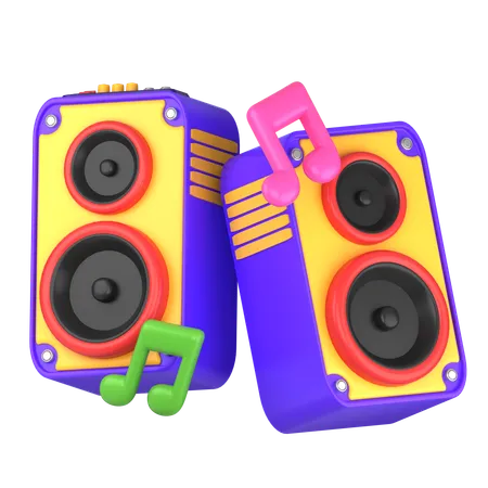 Party Speaker  3D Icon