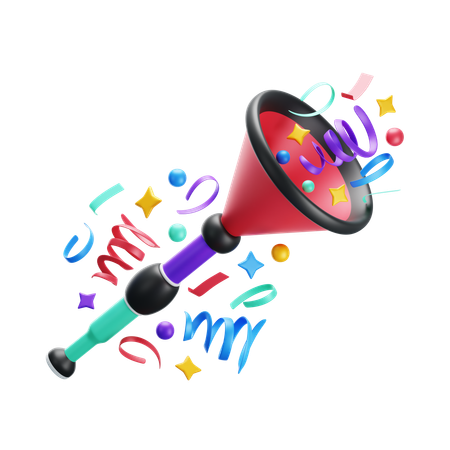 Party_trumpet  3D Icon