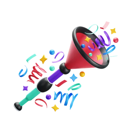 Party_trumpet  3D Icon