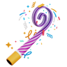 3d party whistle logo