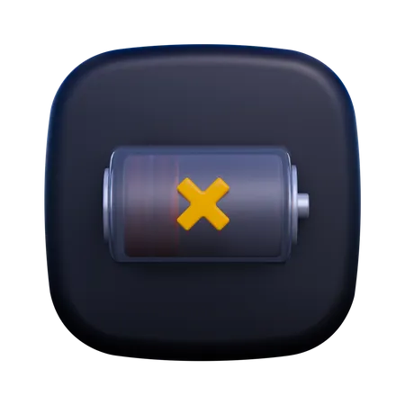 Pas de charge  3D Icon