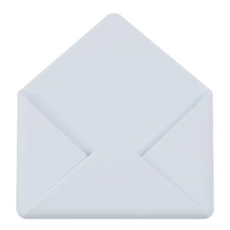 Pas de courrier  3D Icon