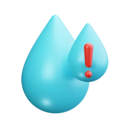 Pas de pluie  3D Icon