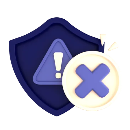 Pas de protection  3D Icon