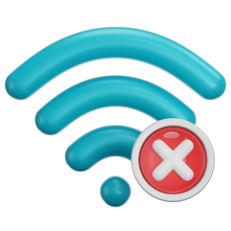Pas de signal  3D Icon