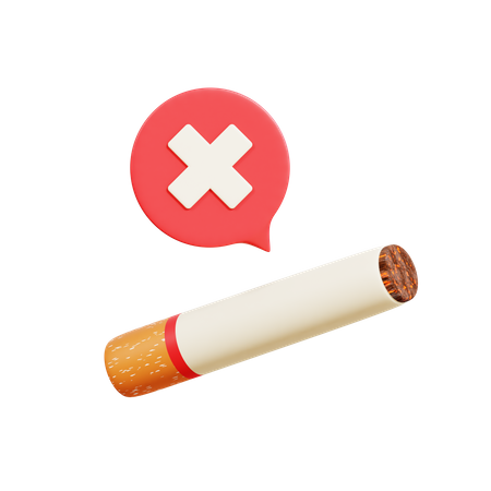 Pas de tabac  3D Icon