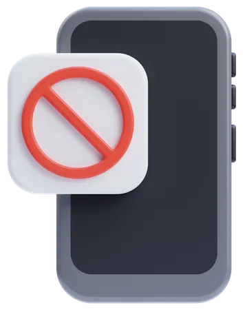 Pas de téléphone  3D Icon