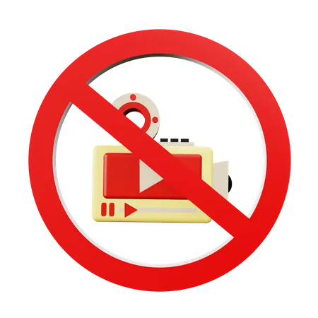 Pas de vidéo  3D Icon