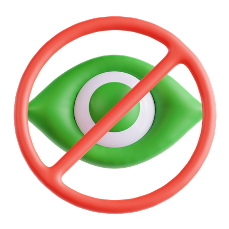 Pas de vue  3D Icon