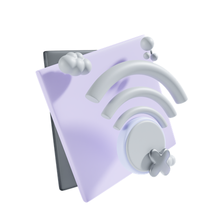 Pas de wifi  3D Icon