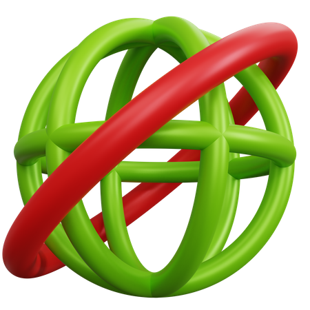 Pas d'Internet  3D Icon