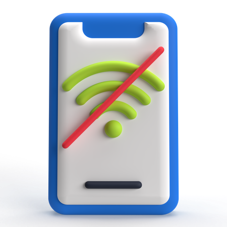 Pas de wifi  3D Icon