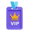 badge de priorité VIP