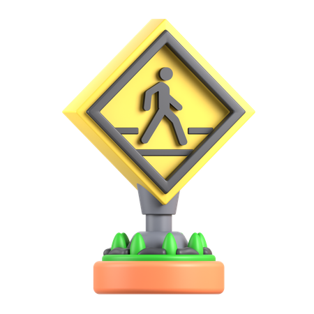 Passage piéton  3D Icon