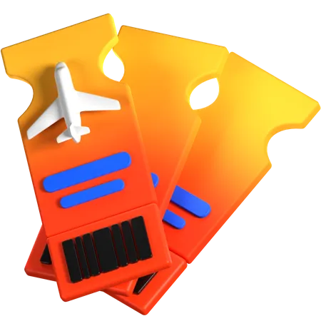 Passagem aérea  3D Icon