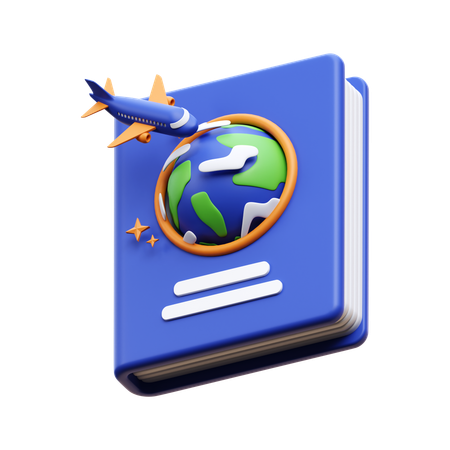 Passaporte  3D Icon