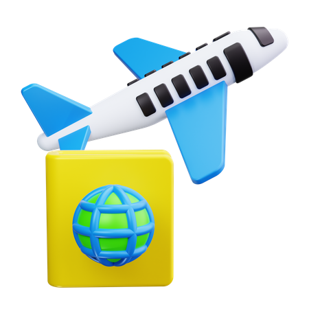 Passaporte  3D Icon