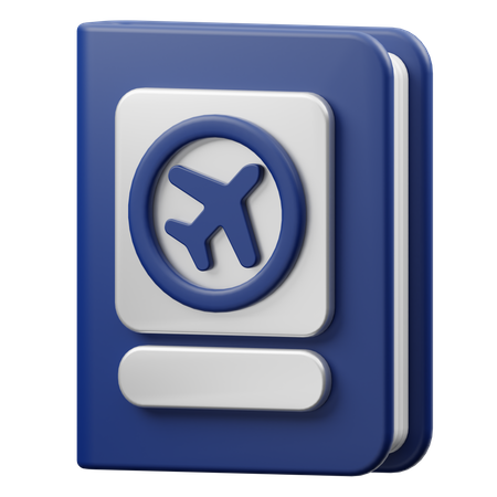 Passaporte  3D Icon