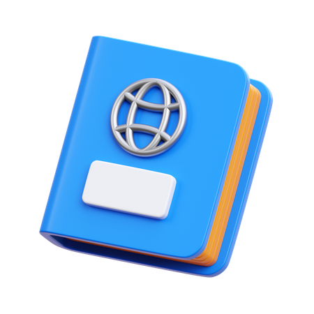 Passeport  3D Icon