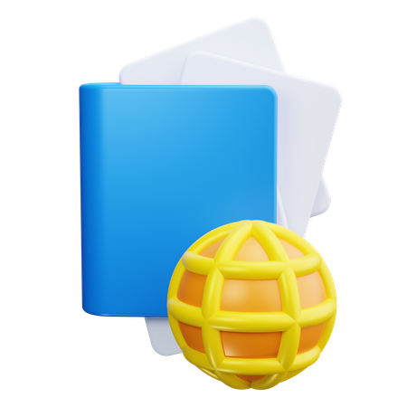 Passeport  3D Icon