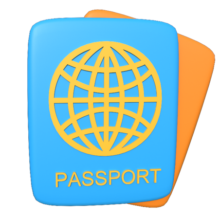 Passeport  3D Illustration