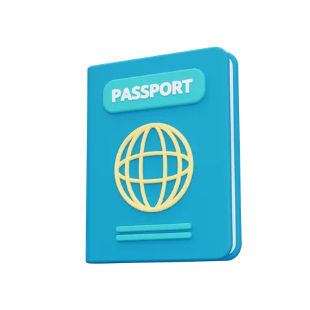 Passeport  3D Illustration