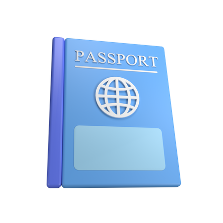 Passeport  3D Illustration